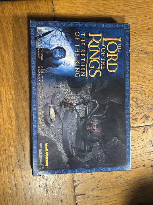 Games Workshop LOTR In The Clutches of Shelob Metal 2004 mostly New in opened box (Sam has been painted)