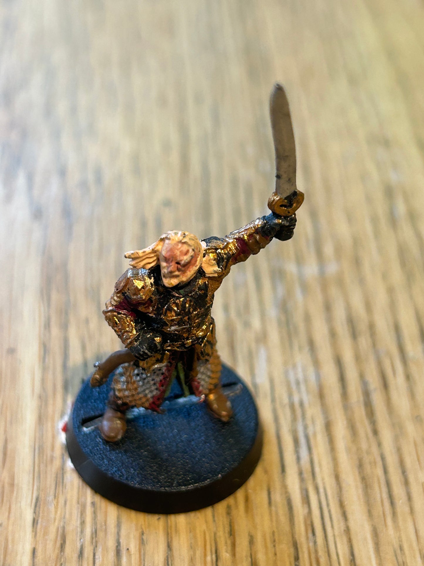 THEODEN KING ON FOOT THE LORD OF RINGS GAMES WORKSHOP LOTR METAL ROHAN HOBBIT