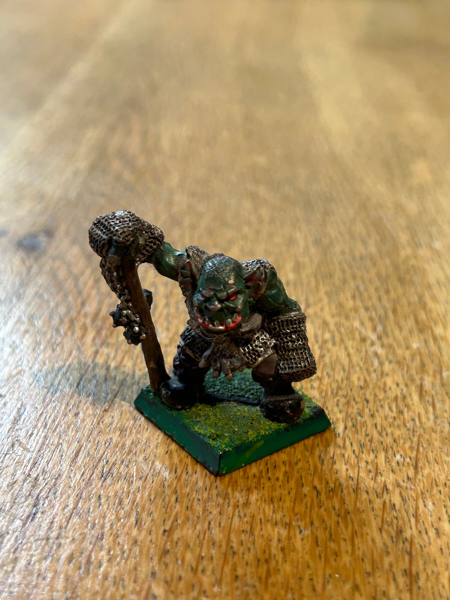 Citadel Warhammer Black Orc with flail Marauder Miniatures MM27 Oldhammer