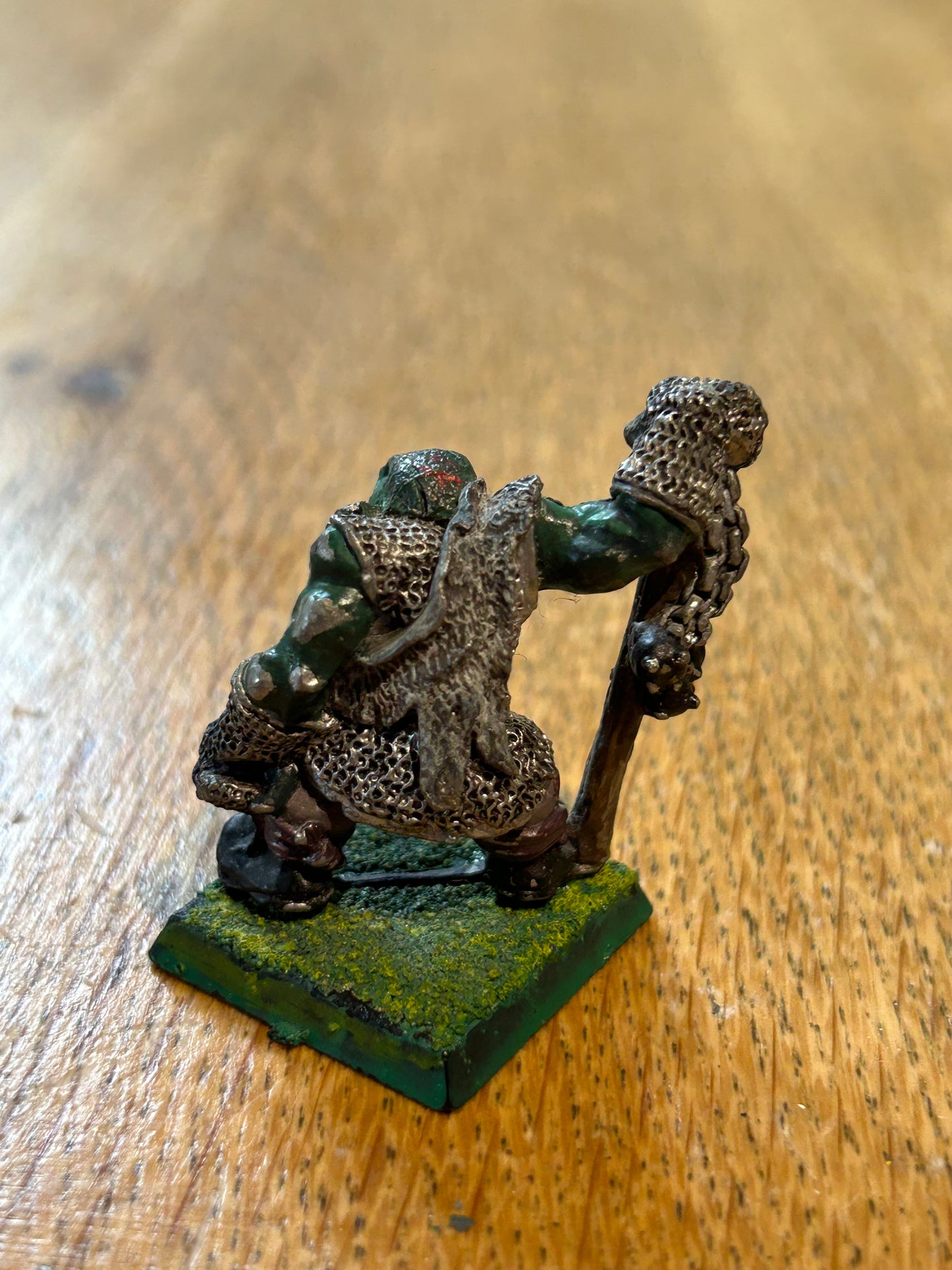 Citadel Warhammer Black Orc with flail Marauder Miniatures MM27 Oldhammer