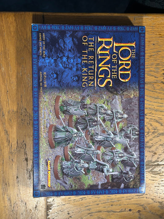 Army of the Dead METAL new Games Workshop Middle Earth Game MESBG New in opened box