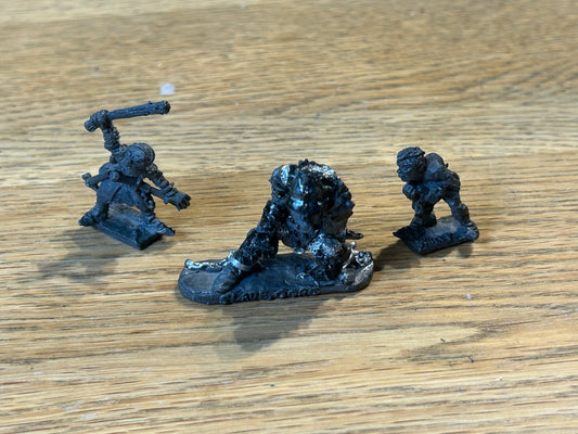 Citadel GW Warhammer fantasy metal 80s C27 Slave Ogre and Half Orc Handlers