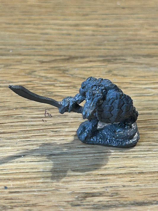 Games Workshop Citadel C19 2c-06 Lizardmen pre slotta Metal Warhammer 1984 RARE