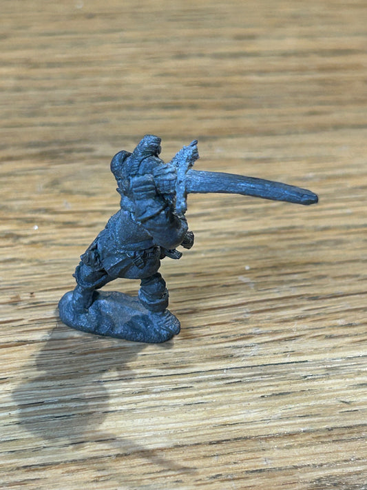 Citadel Runequest Box 3(b) Attack of the Broo Broo Biting Knight (missing the actual Broo head that’s biting him)