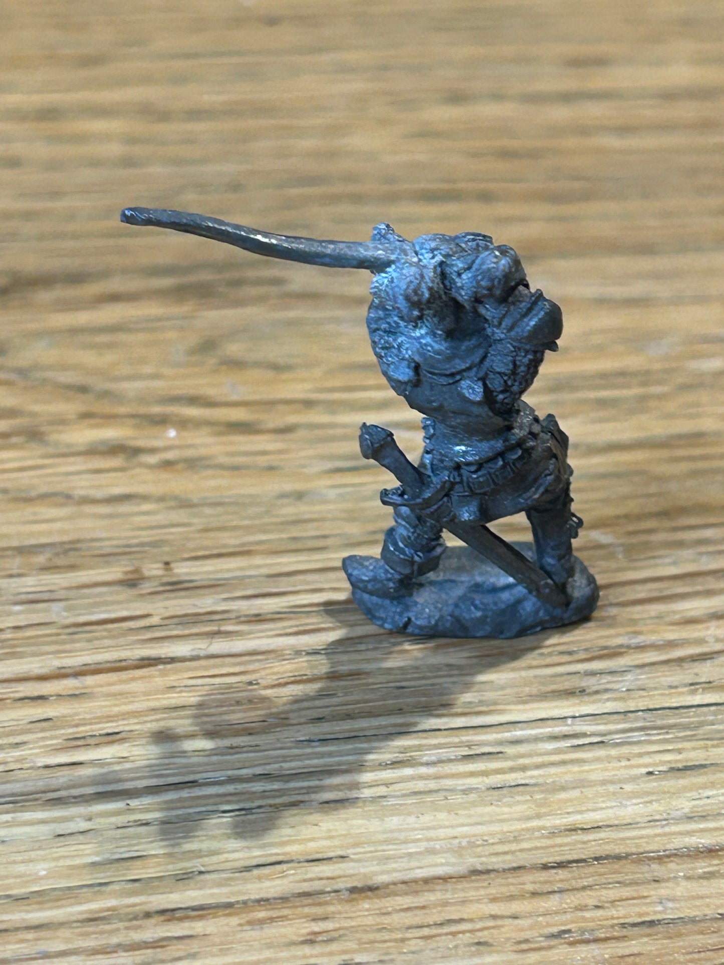 Citadel Runequest Box 3(b) Attack of the Broo Broo Biting Knight (missing the actual Broo head that’s biting him)