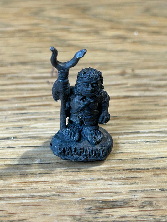 Citadel C11 Halflings Pitchfork Warhammer Halfling 1984 GW Games Workshop Lead