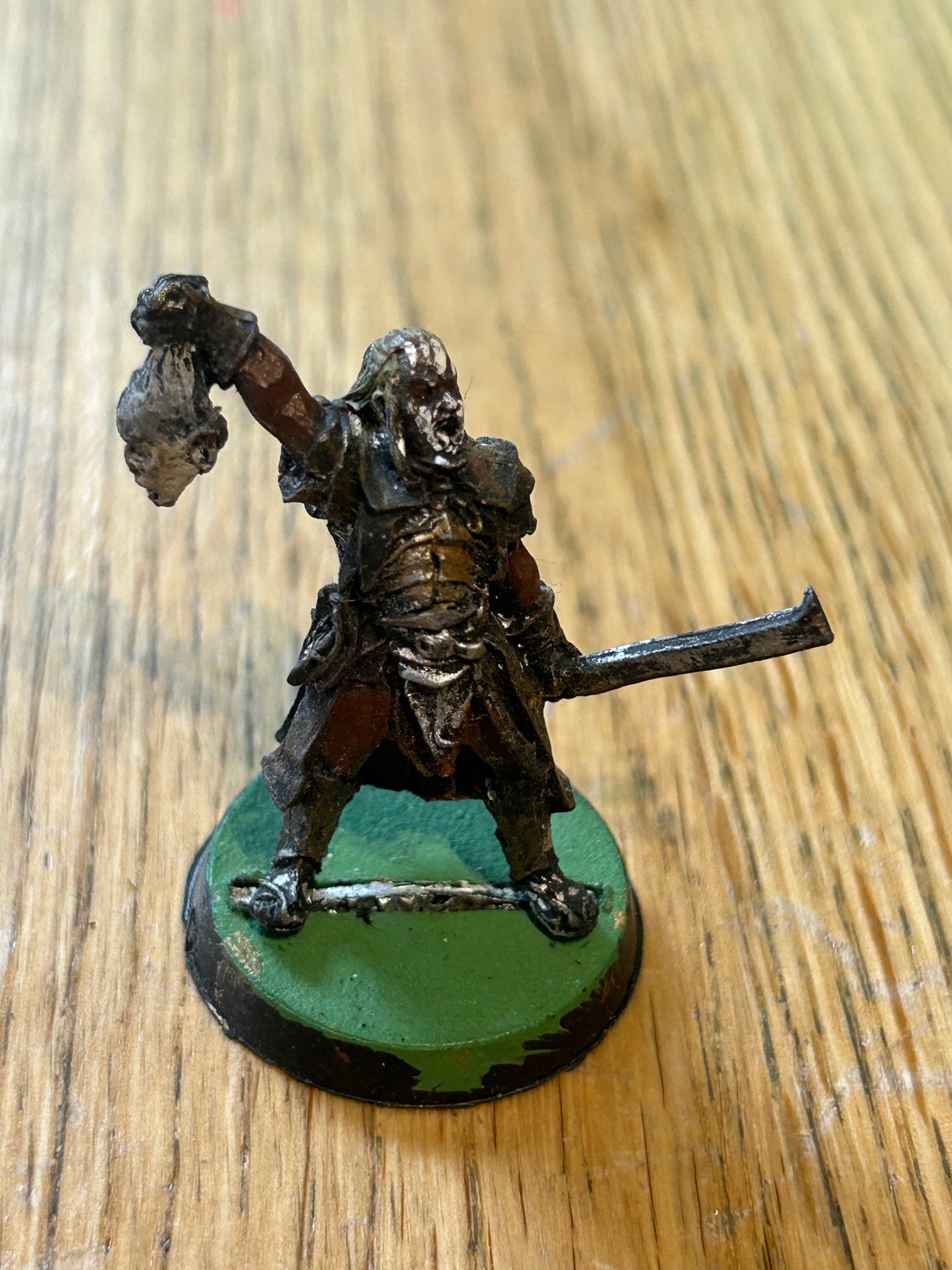 Warhammer LOTR Ugluk Metal Uruk-Hai figure Lord Of The Rings MESBG Model