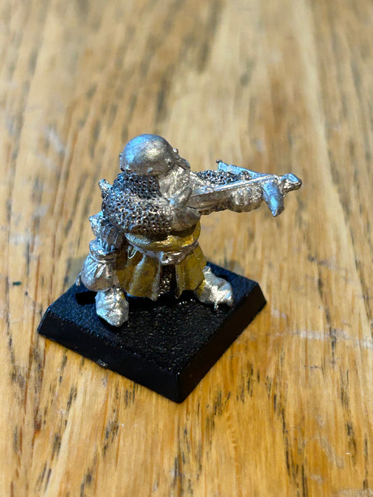 Vintage Games Workshop Warhammer D5 Imperial Dwarfs Bardin (Thrup) - Metal OOP