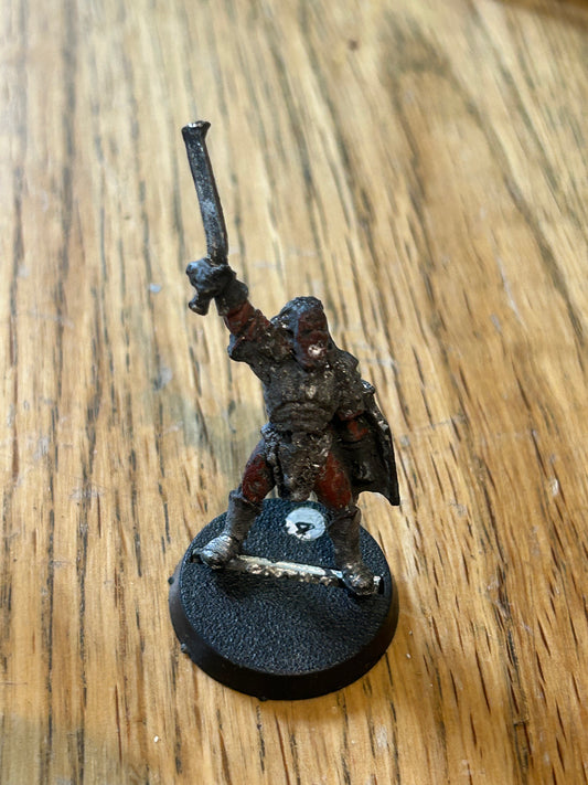 Games Workshop Citadel Lord Of The Rings Uruk Hai Captain Vintage Metal