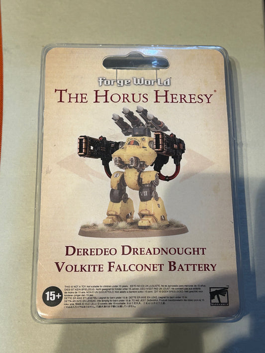 Horus Heresy Deredeo Dreadnought Volkite Falconet Battery forge world