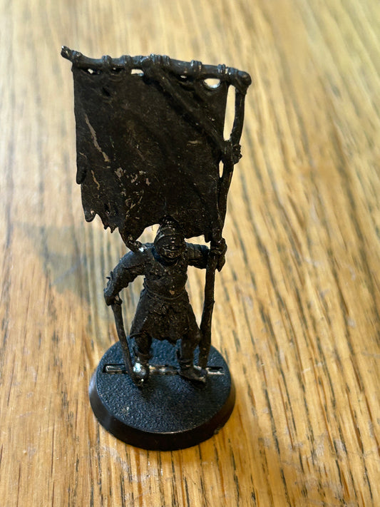 Lord Of The Rings, LOTR - Metal Mordor Orc Standard Bearer, Banner