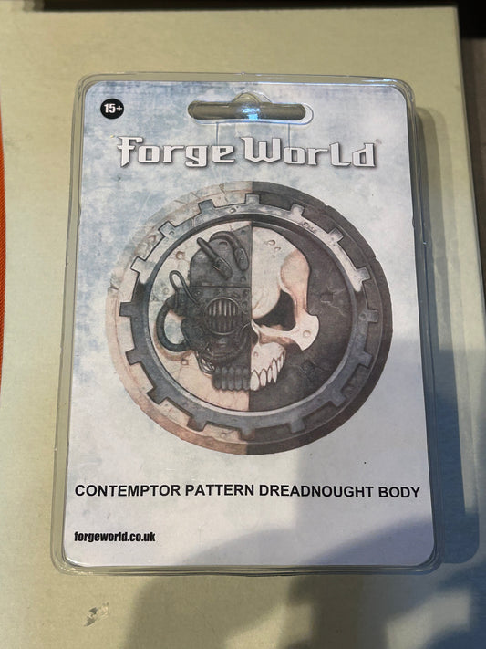 OOP Forge World Contemptor Dreadnought Body new in blister