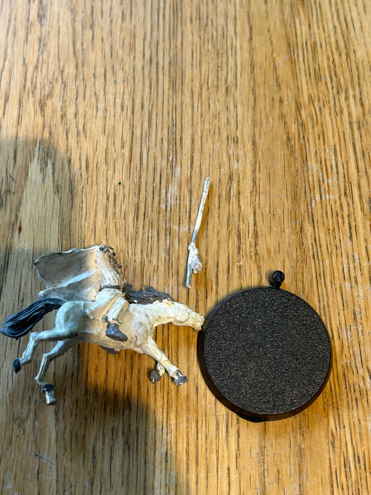 Warhammer Lord of the Rings  Mounted Gandalf On Shadowfax MESBG Metal