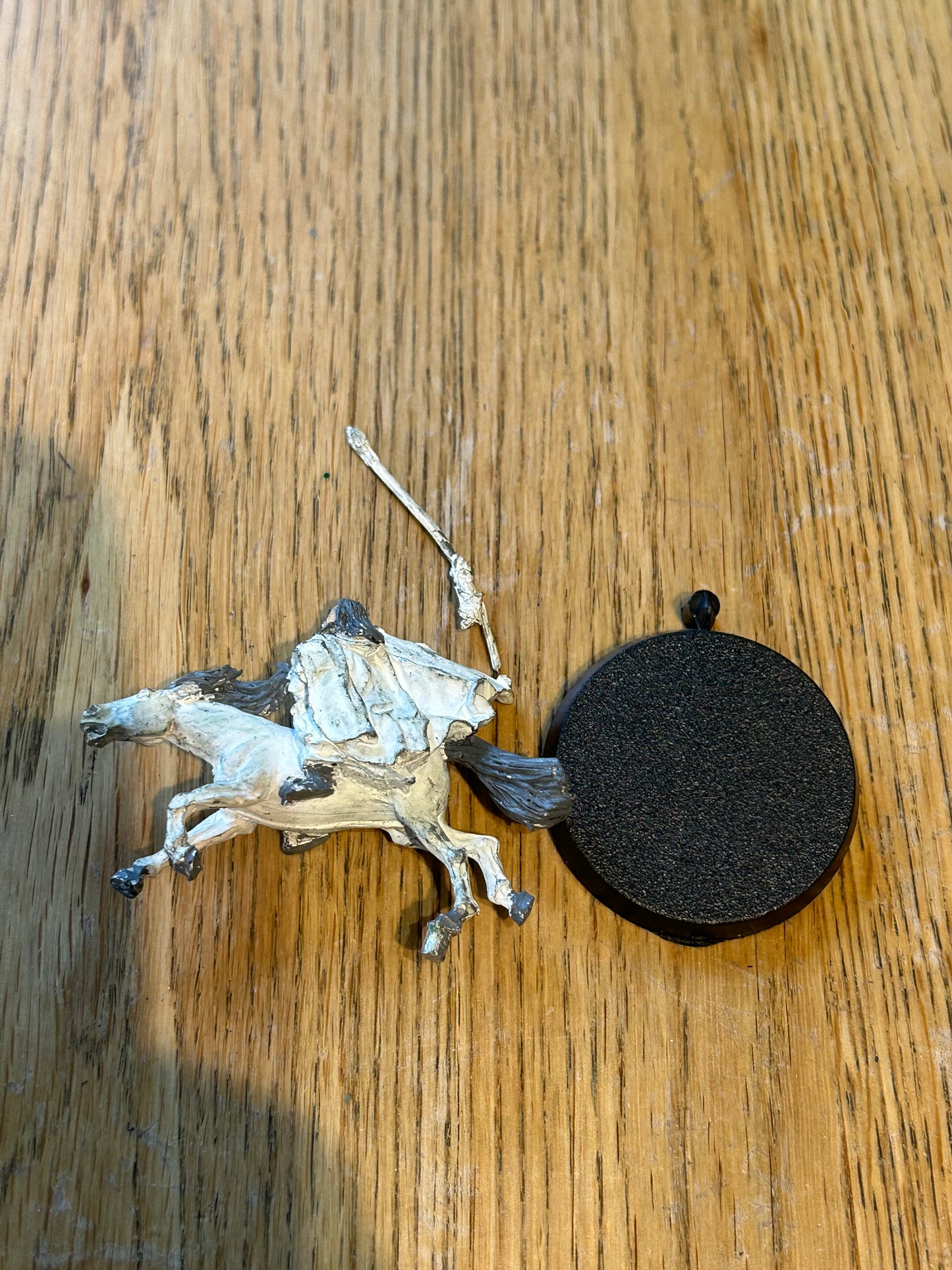 Warhammer Lord of the Rings  Mounted Gandalf On Shadowfax MESBG Metal