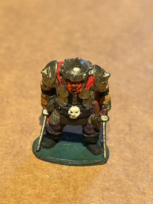 HOBGOBLIN CHIEFTAIN - N12 CM9B CHRONICLE - 1986 METAL - CITADEL WARHAMMER