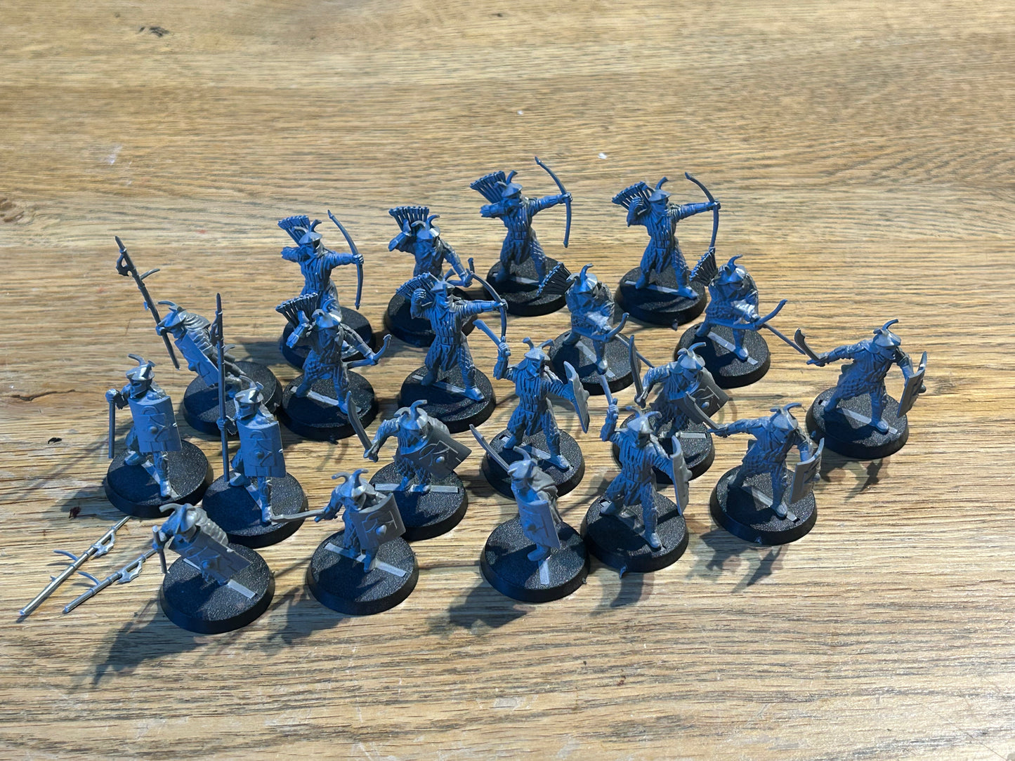 Haradrim x20 MESBG (two have broken spears)