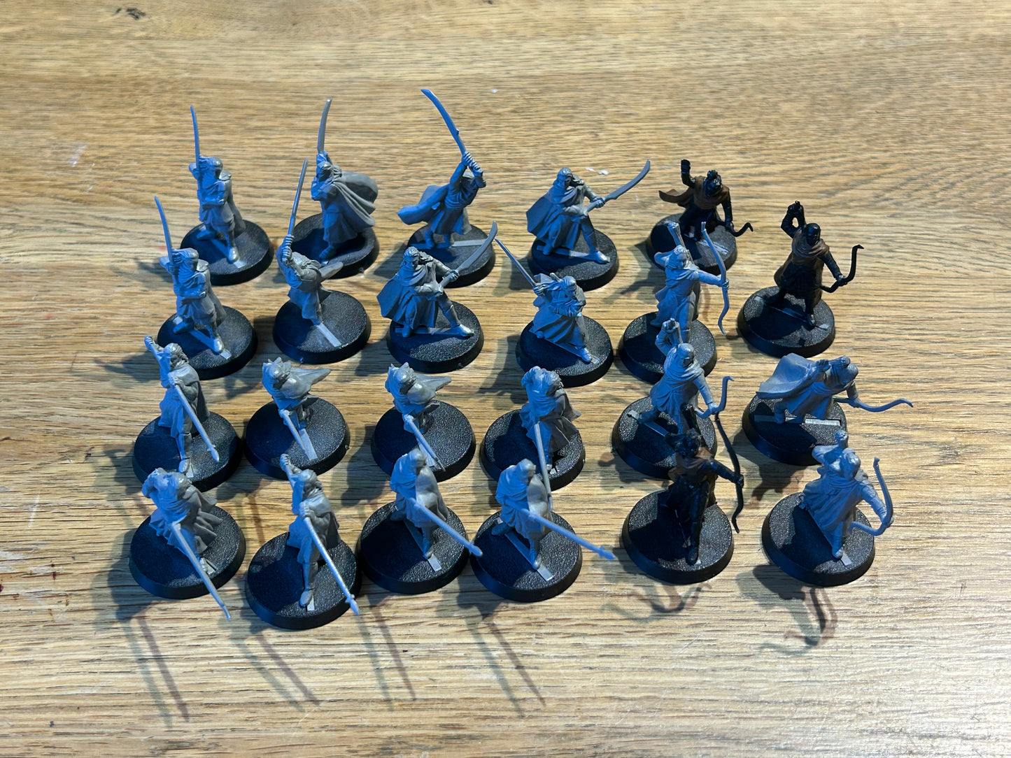LOTHLÓRIEN™ Wood Elf Warriors MESBG X 23 (missing one from the set)