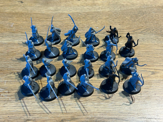LOTHLÓRIEN™ Wood Elf Warriors MESBG X 23 (missing one from the set)