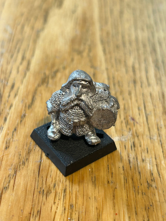 Warhammer WHFB AoS Classic 4311/26 NORSE DWARF musician drummer Citadel Metal OOP