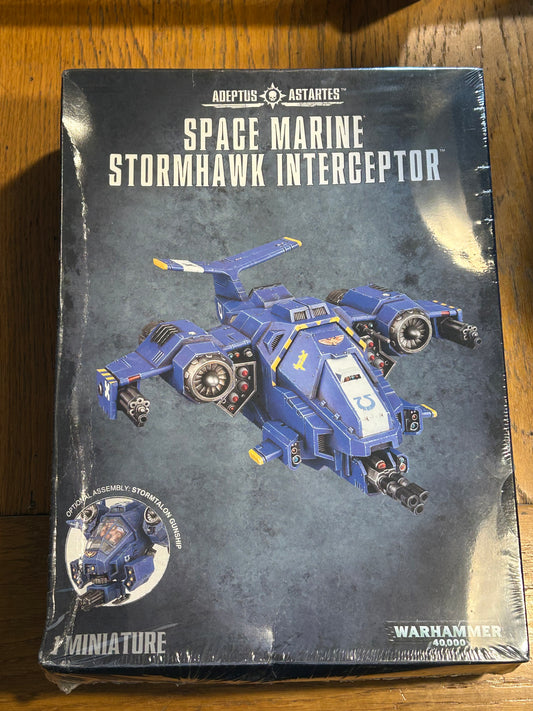 Warhammer 40m stormhawk interceptor sealed box (box has a little denting)