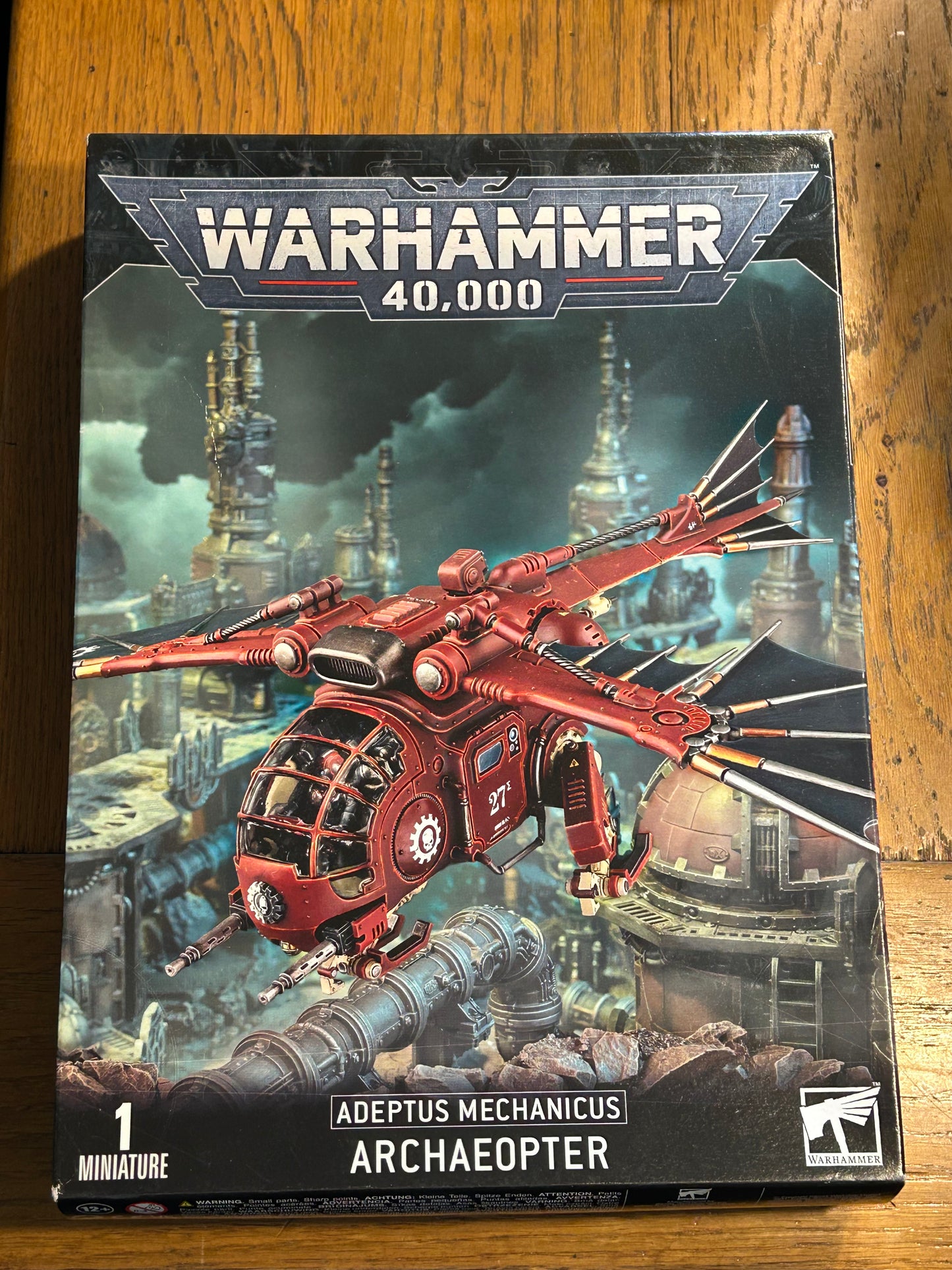 Adeptus Mechanicus: Archaeopter warhammer 40k (unopened box with stickers still in tact)