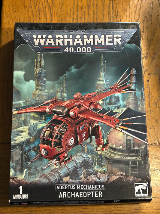 Adeptus Mechanicus: Archaeopter warhammer 40k (unopened box with stickers still in tact)