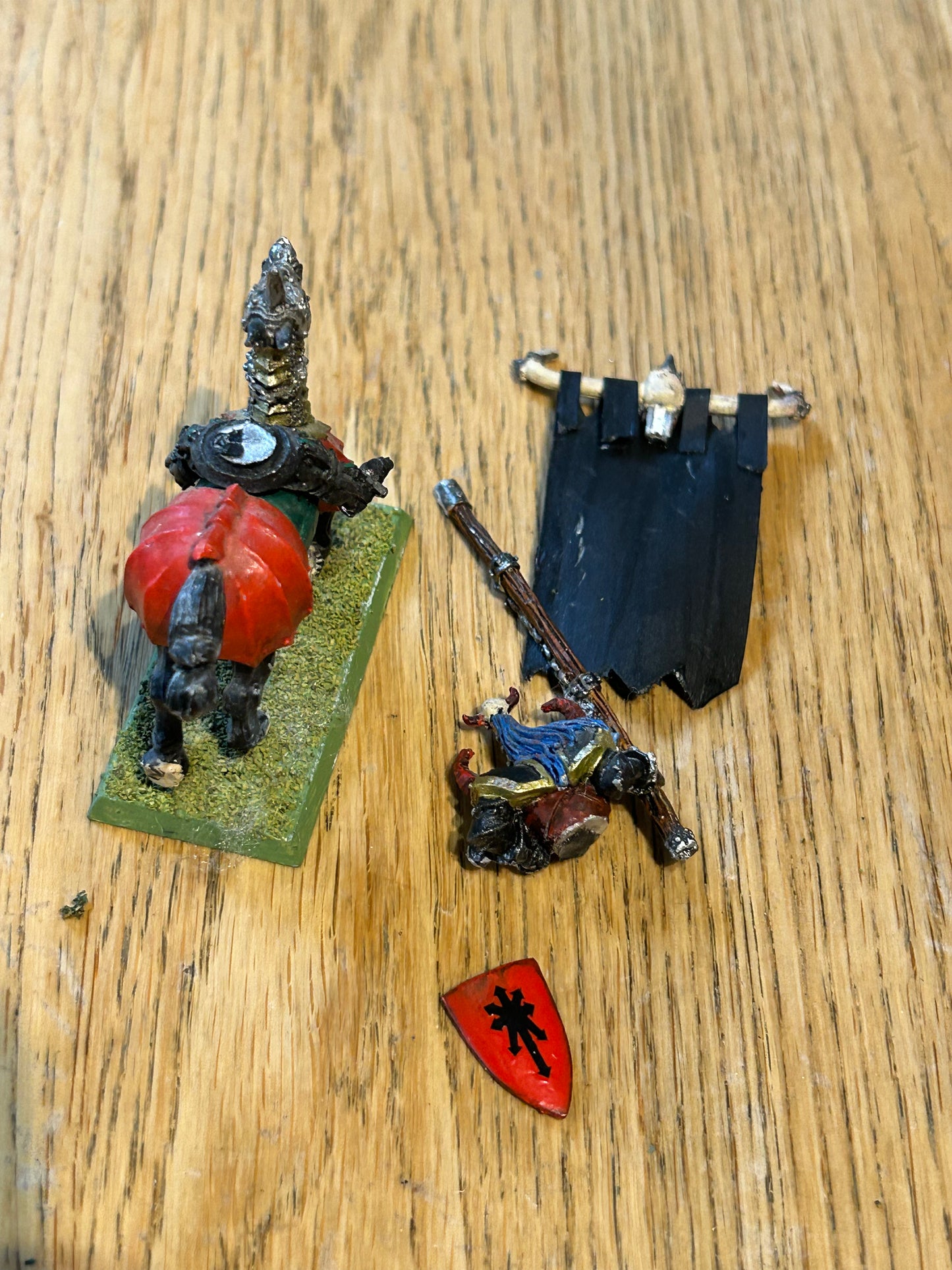 Warhammer Fantasy - Chaos Knight standard bearer - warriors of chaos