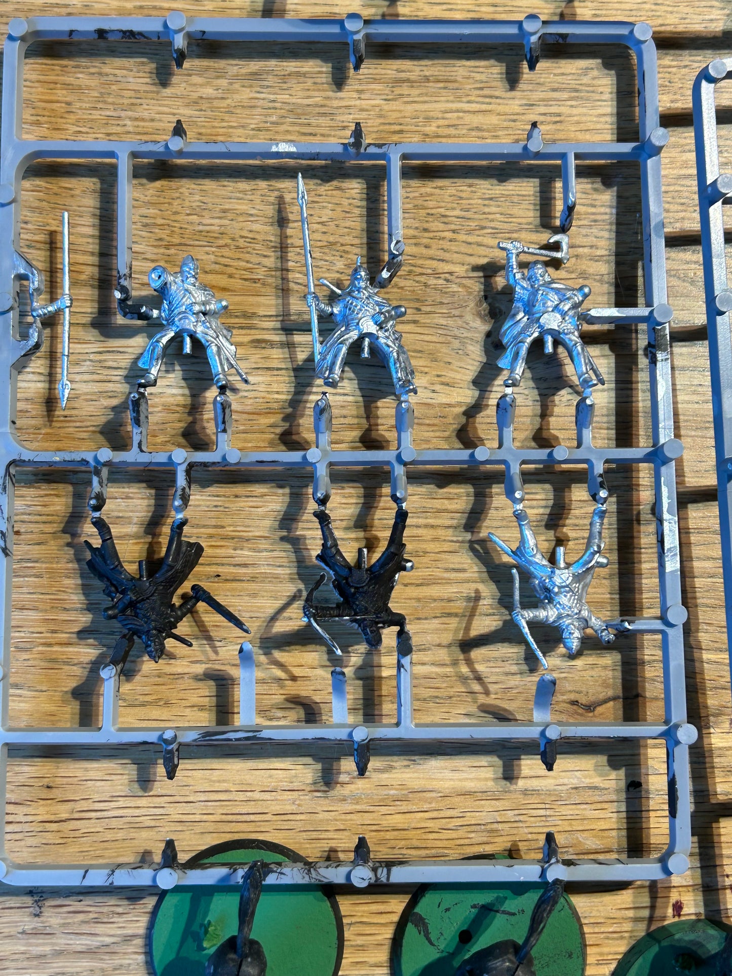 Riders of Rohan on Sprue MESBG (only 4 horses, 15 riders)
