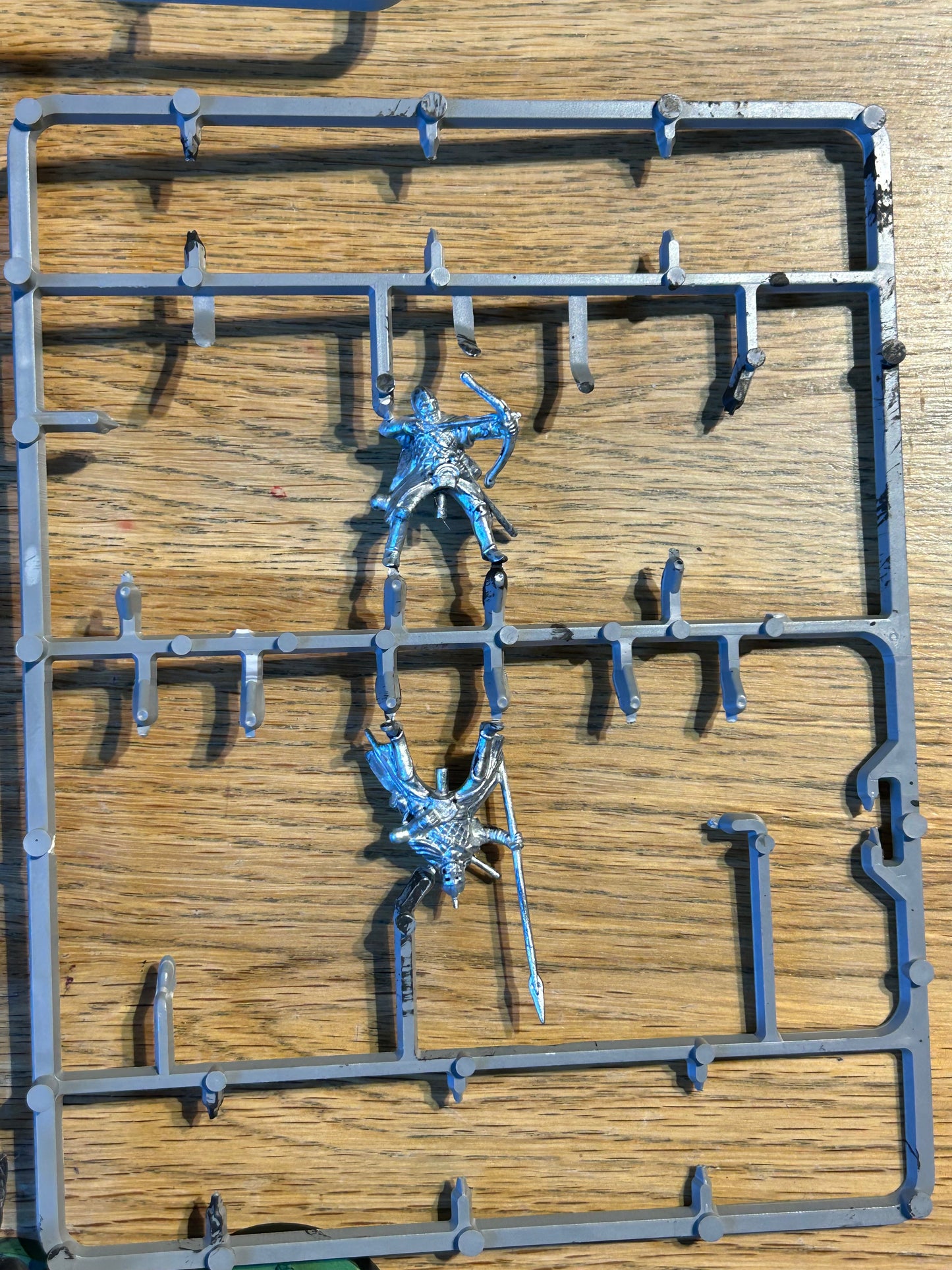 Riders of Rohan on Sprue MESBG (only 4 horses, 15 riders)