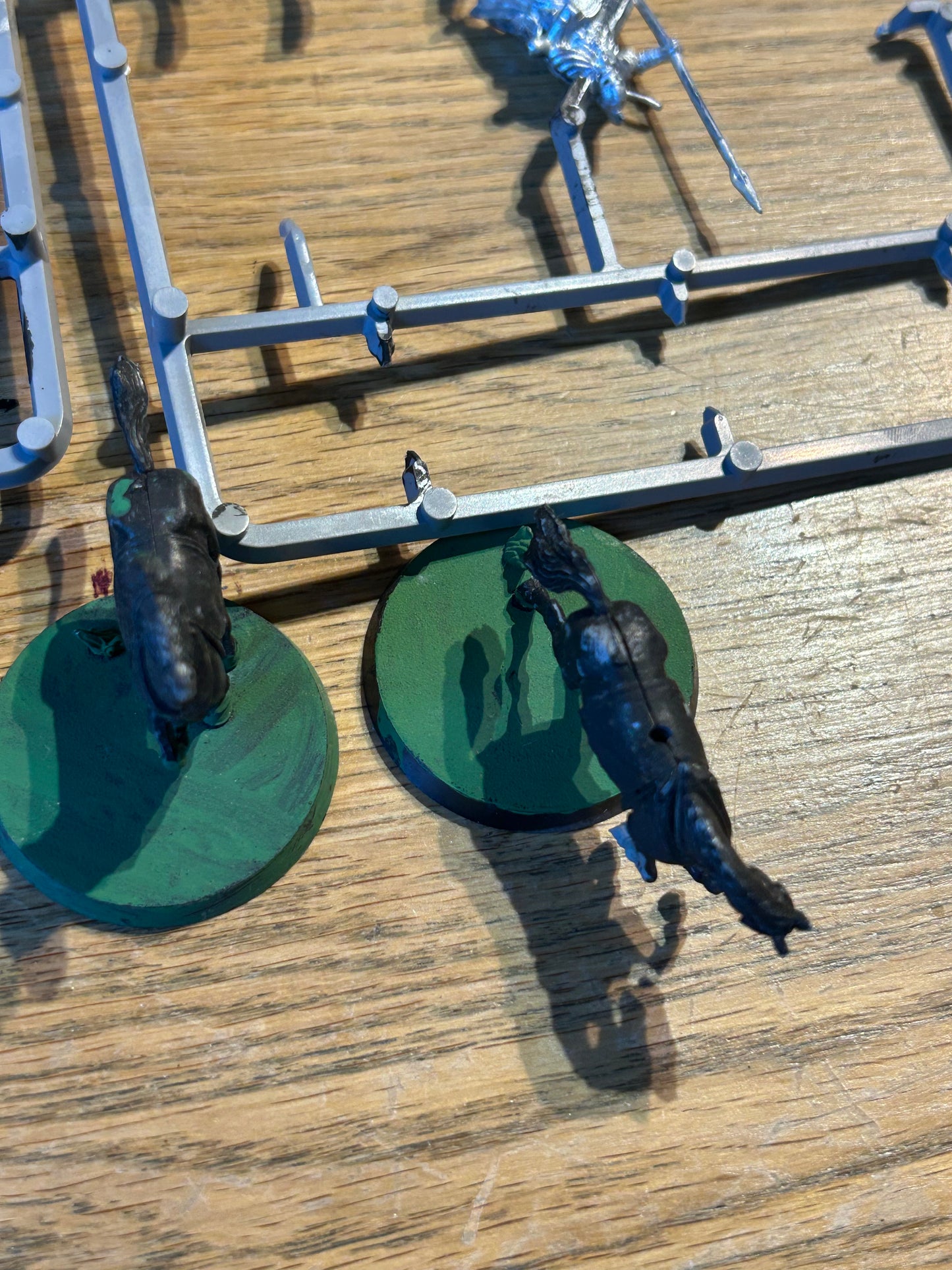 Riders of Rohan on Sprue MESBG (only 4 horses, 15 riders)