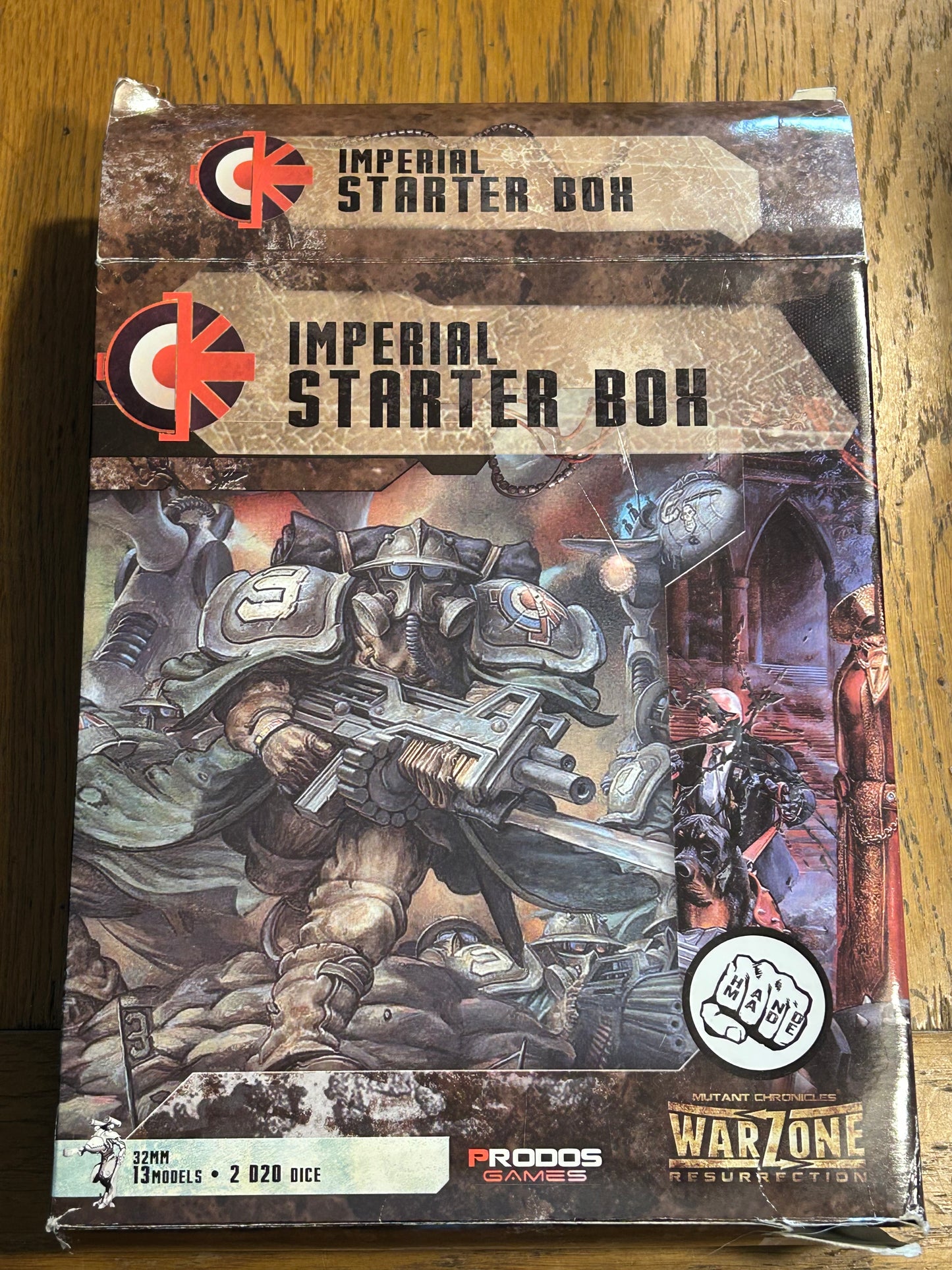 Warzone imperial starter box complete (opened but still new)