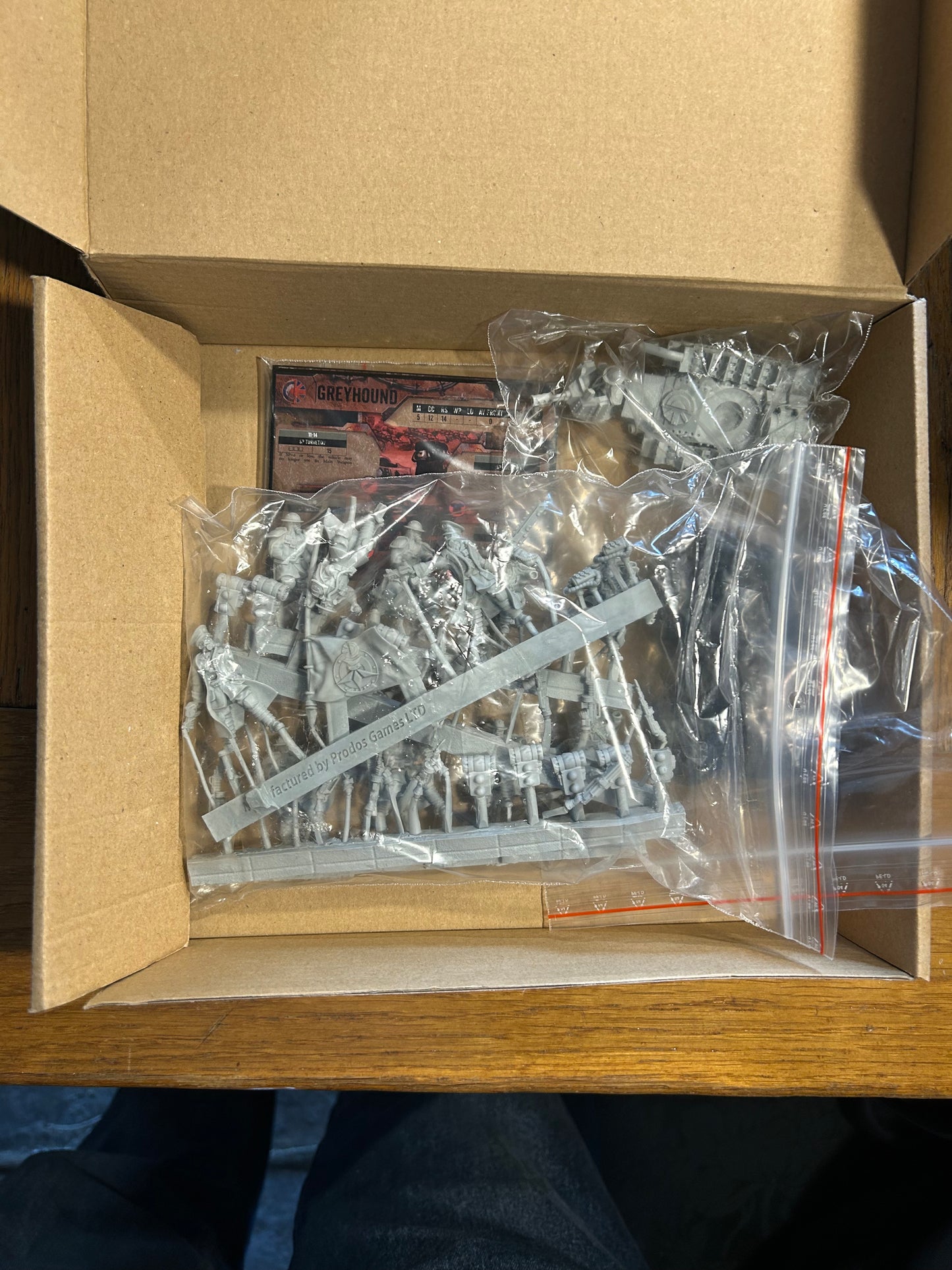 Warzone imperial starter box complete (opened but still new)