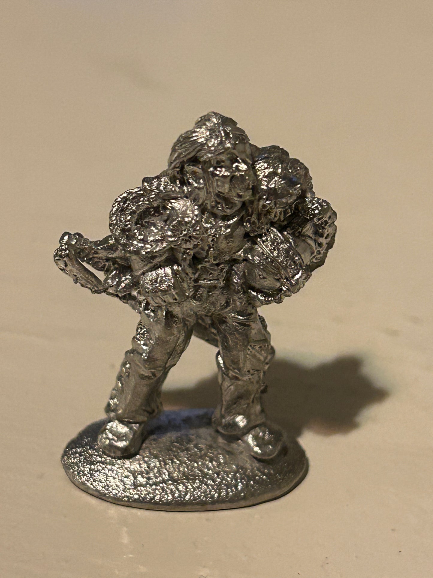 Flintloque slauterloo elf (or maybe a vampire) infantry officer (not sure which unit)