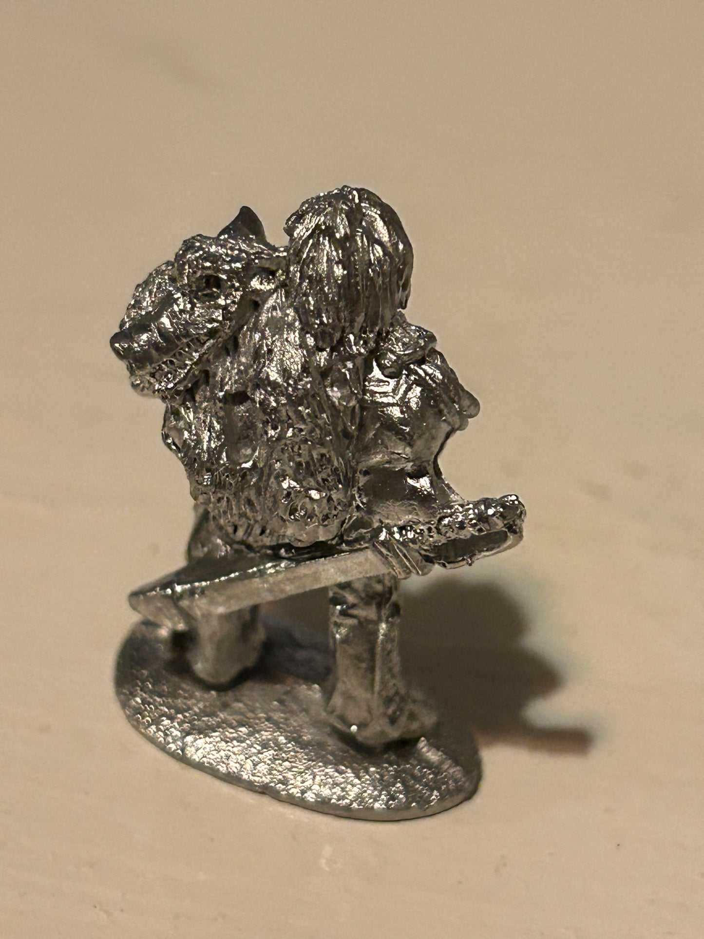 Flintloque slauterloo elf (or maybe a vampire) infantry officer (not sure which unit)