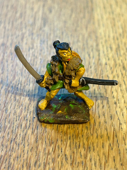 Citadel miniatures preslotta warhammer fantasy C05 oriental heroes two sword samurai