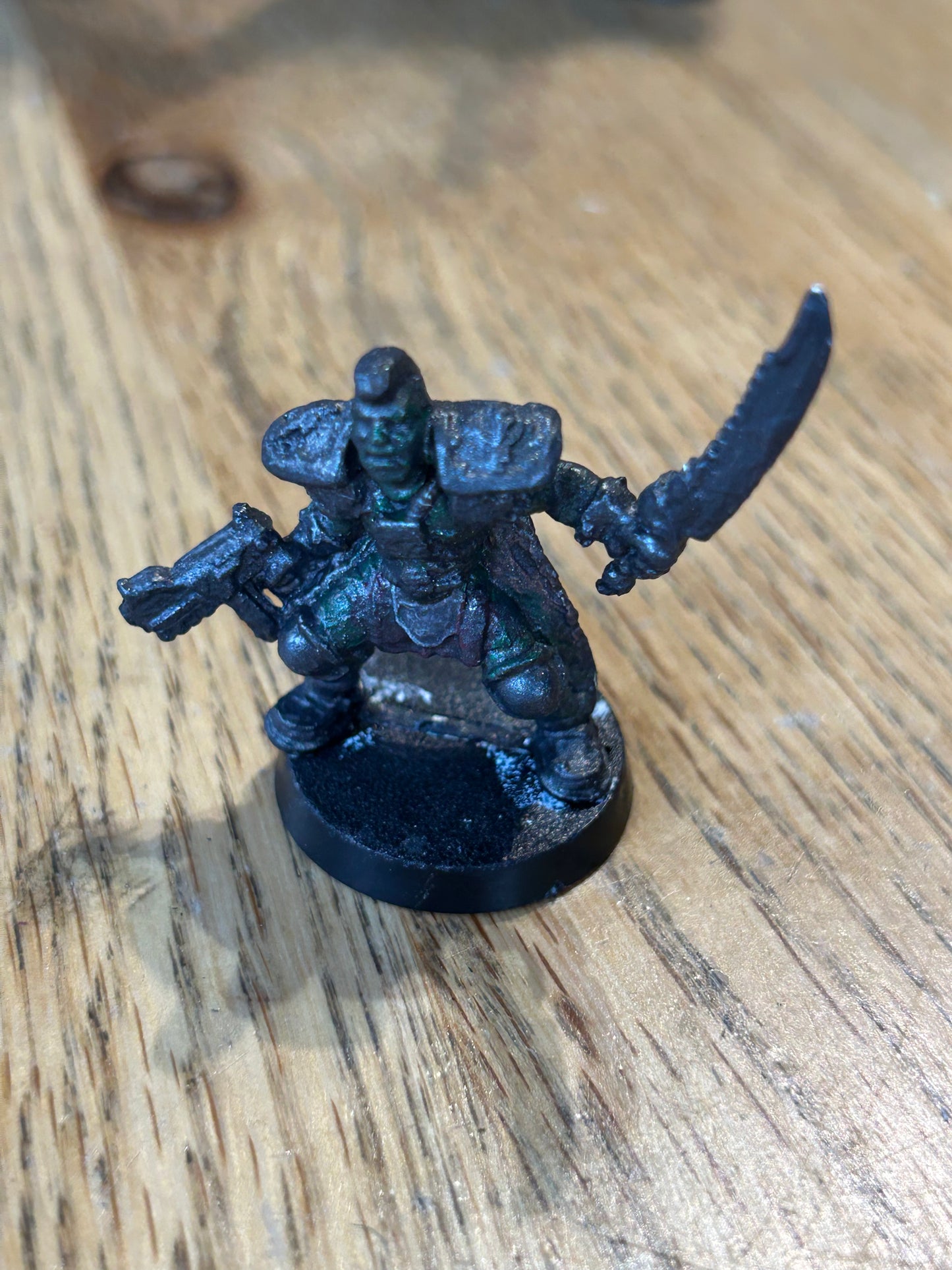 Warzone miniatures trooper (not sure which faction he goes with)