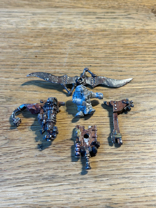 Warhammer fantasy The Old World Dwarf Dwarves Gyrocopter Metal