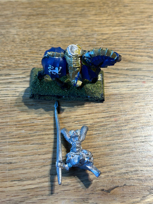 Warhammer fantasy old world empire knights panther knight (horse has no tail)