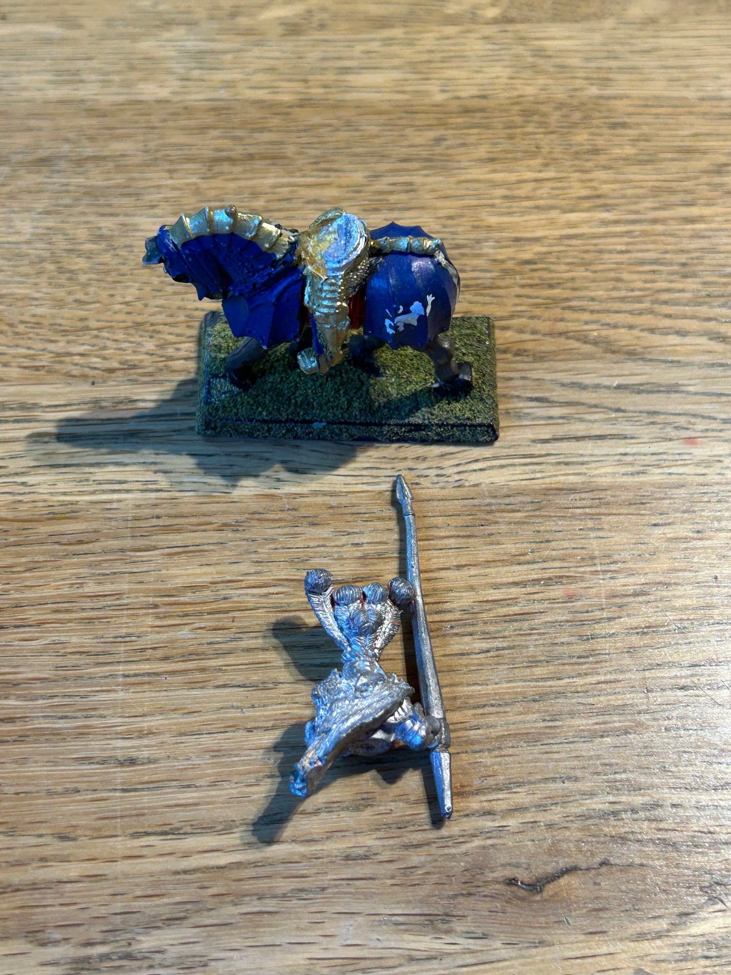 Warhammer fantasy old world empire knights panther knight (horse has no tail)