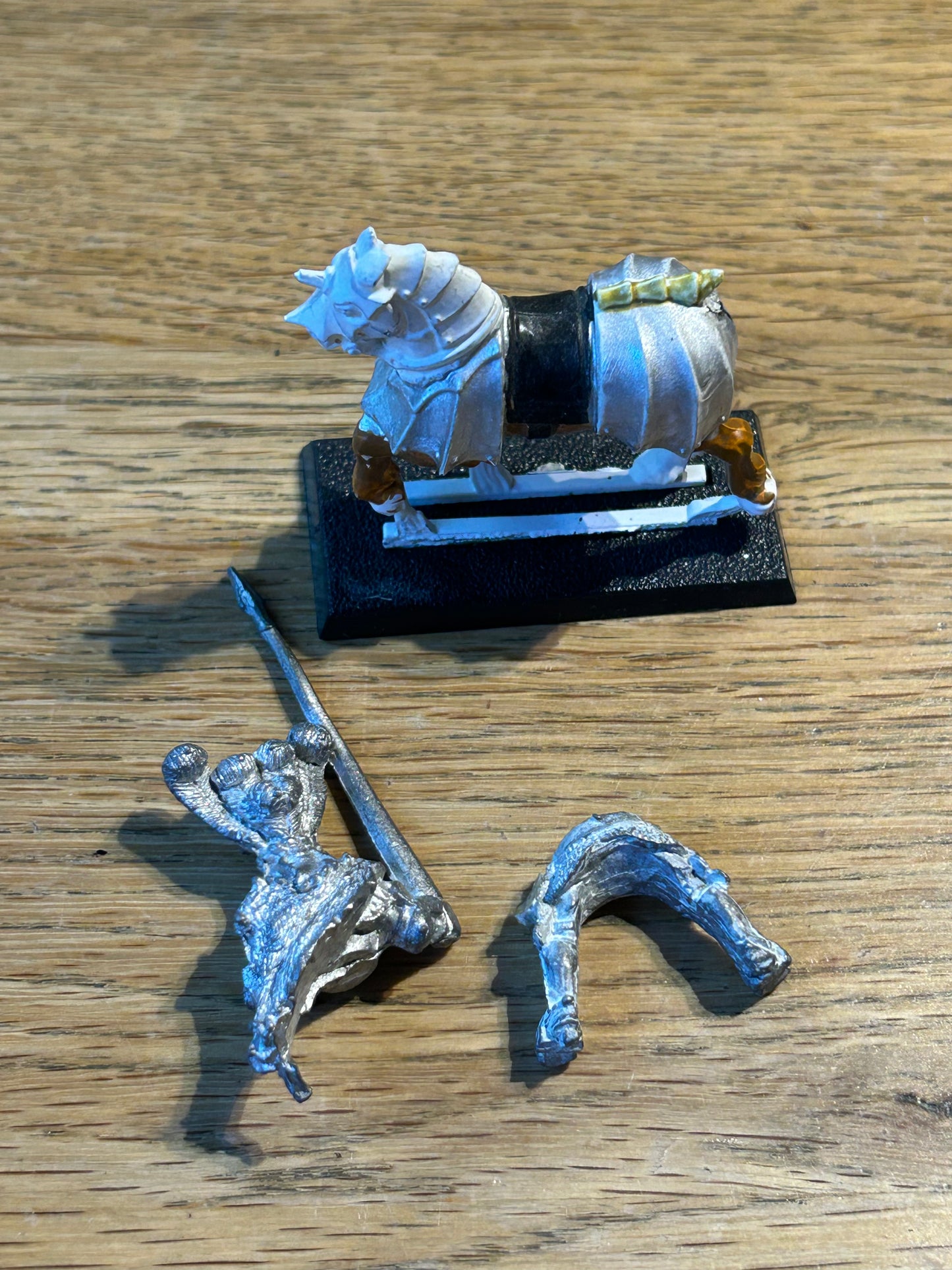 Warhammer fantasy old world empire knights panther knight (horse has no tail)