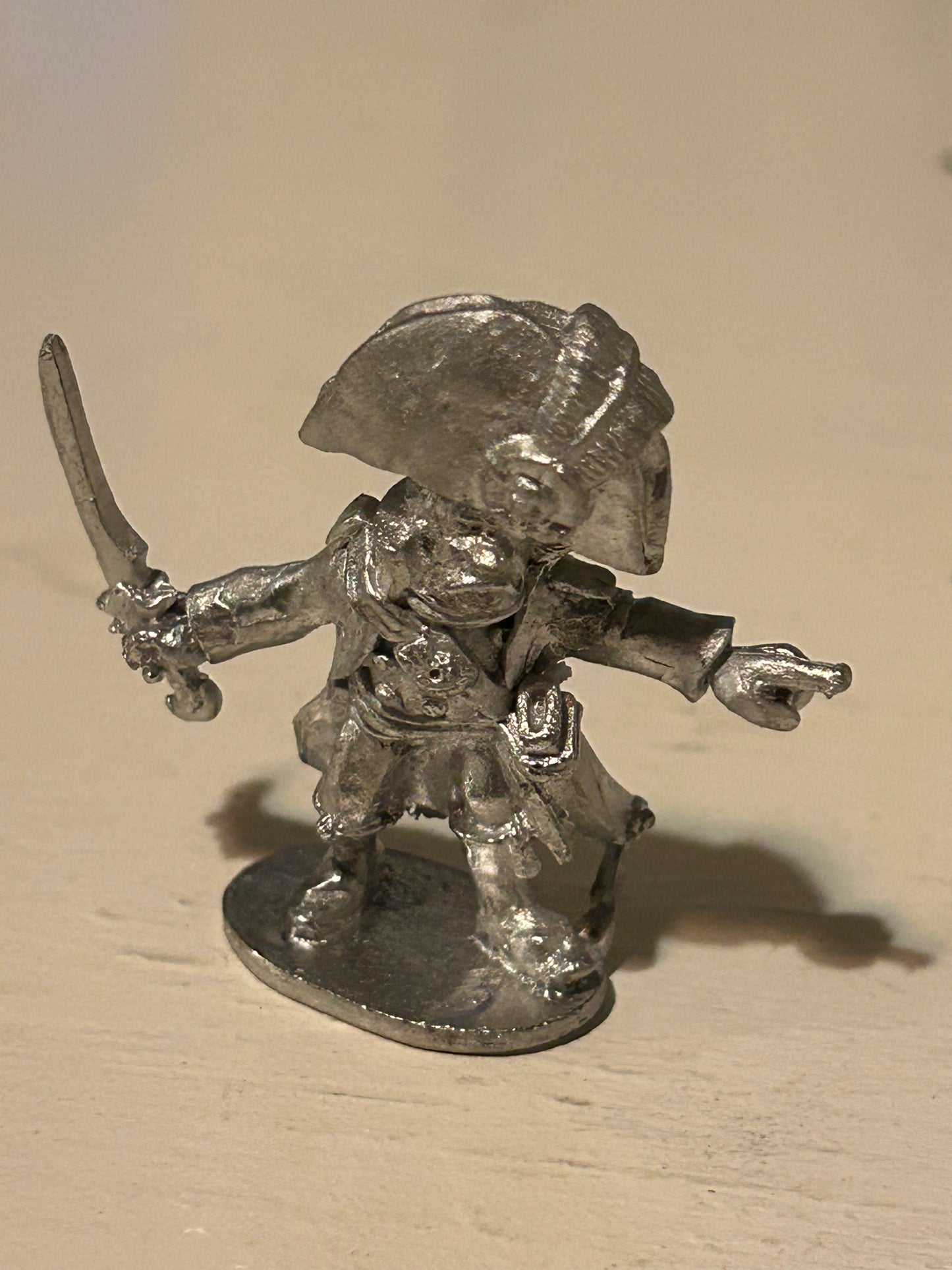 Alternative armies flintloque or slaughter loo 54025 Major of the 45th Regiment on foot