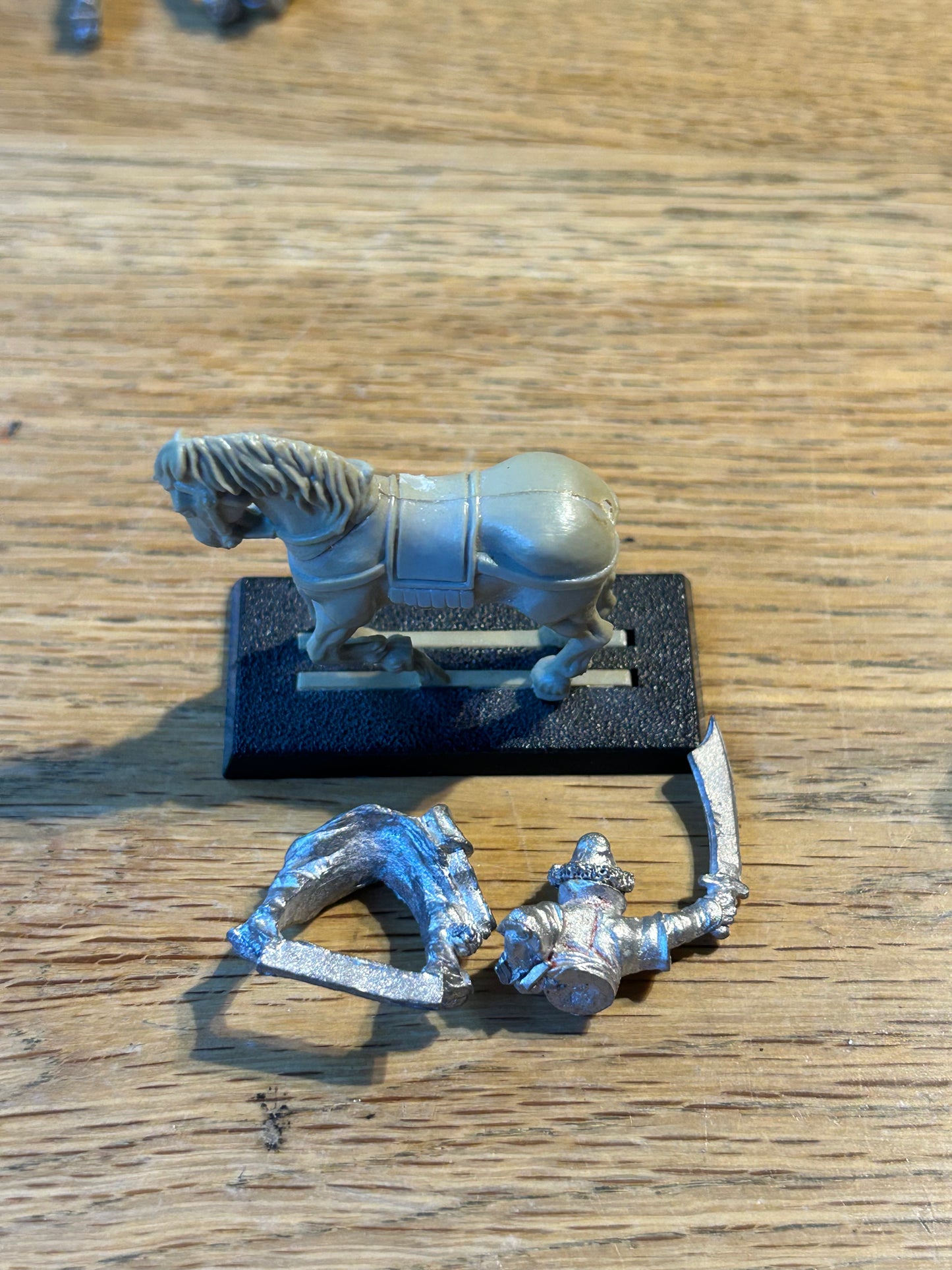 Warhammer Fantasy Old World Mounted Ungol Horse archer with sword (horse has no tail)