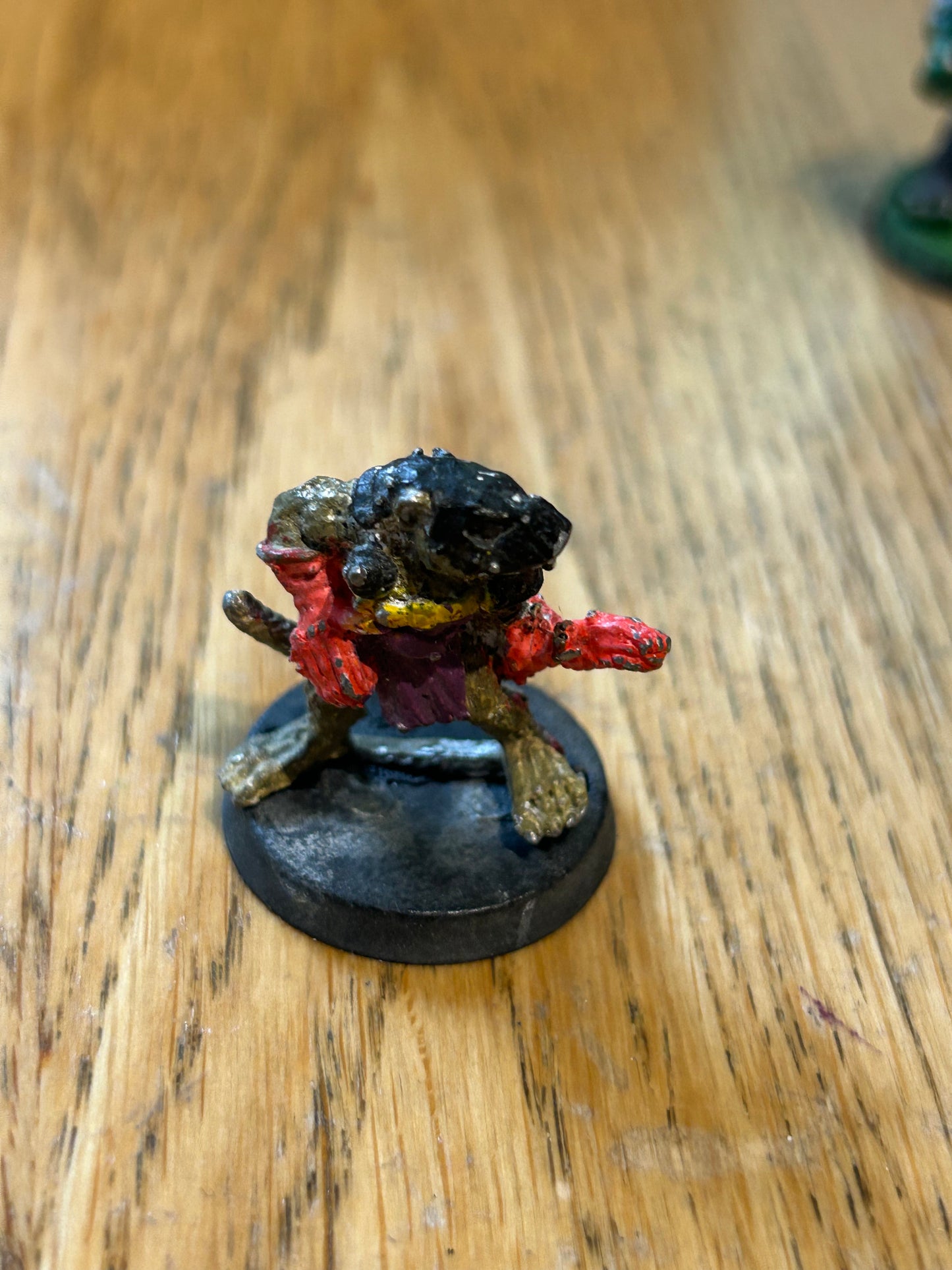 Bloodbowl Skaven catcher 2nd Edition Metal Figure Games Workshop Blood Bowl 1988