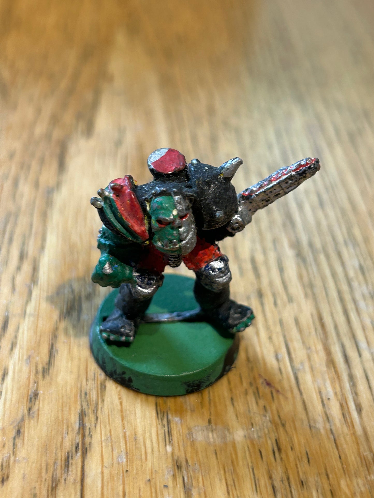 1988 Orc Bloodbowl 2nd Edition Star Player Cyborc Citadel BB102 Fantasy Ork Team