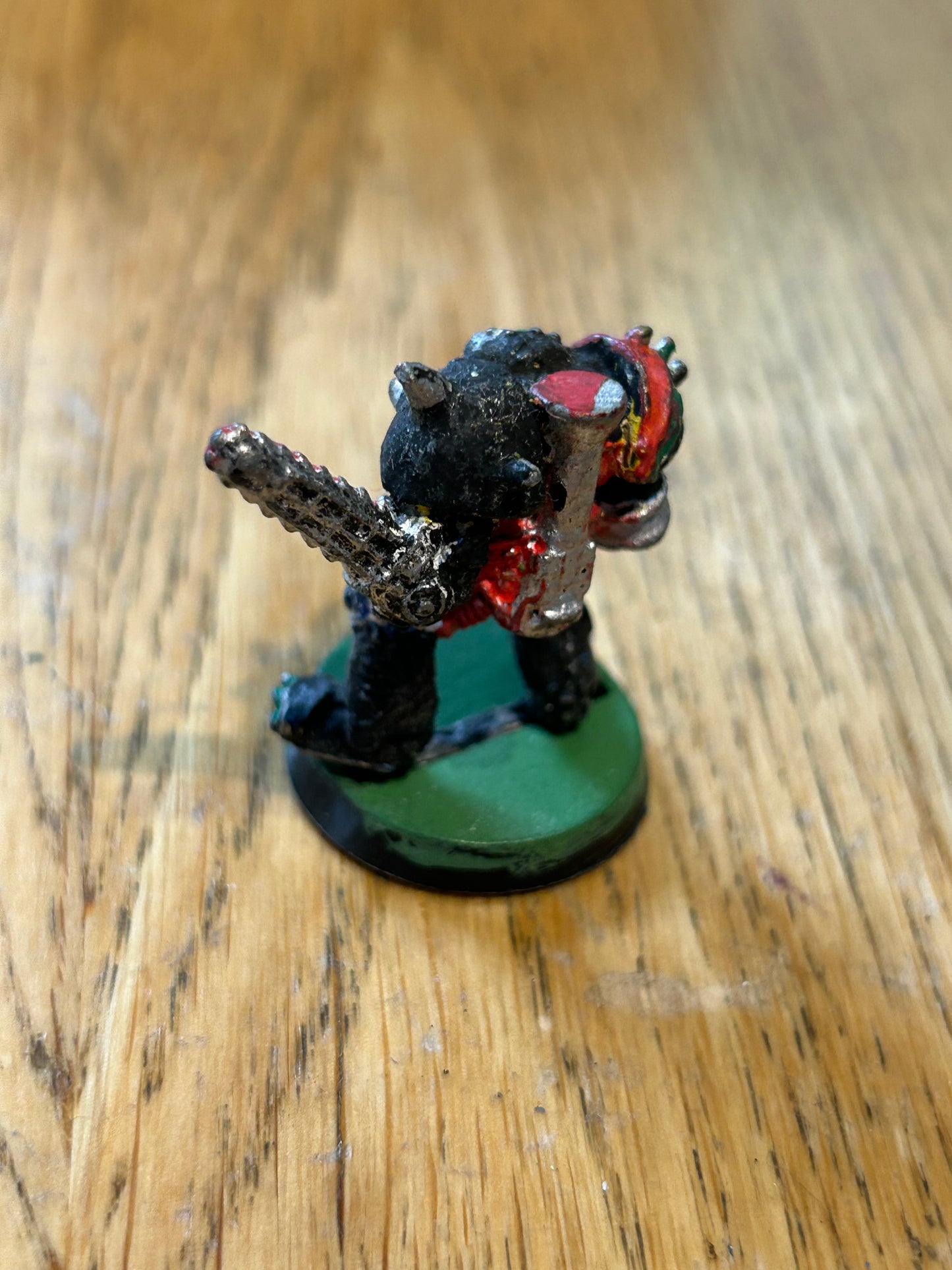 1988 Orc Bloodbowl 2nd Edition Star Player Cyborc Citadel BB102 Fantasy Ork Team