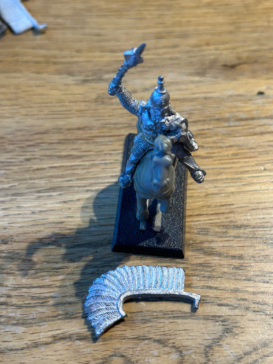 Warhammer Fantasy Old World  Kislev Winged Lancer champion (horse has no tail)