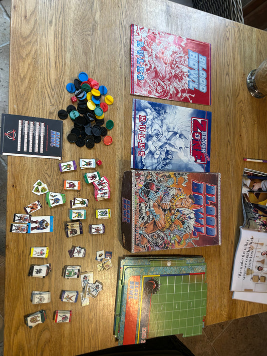 Blood Bowl 1st Edition Board Game and death zone (read description)