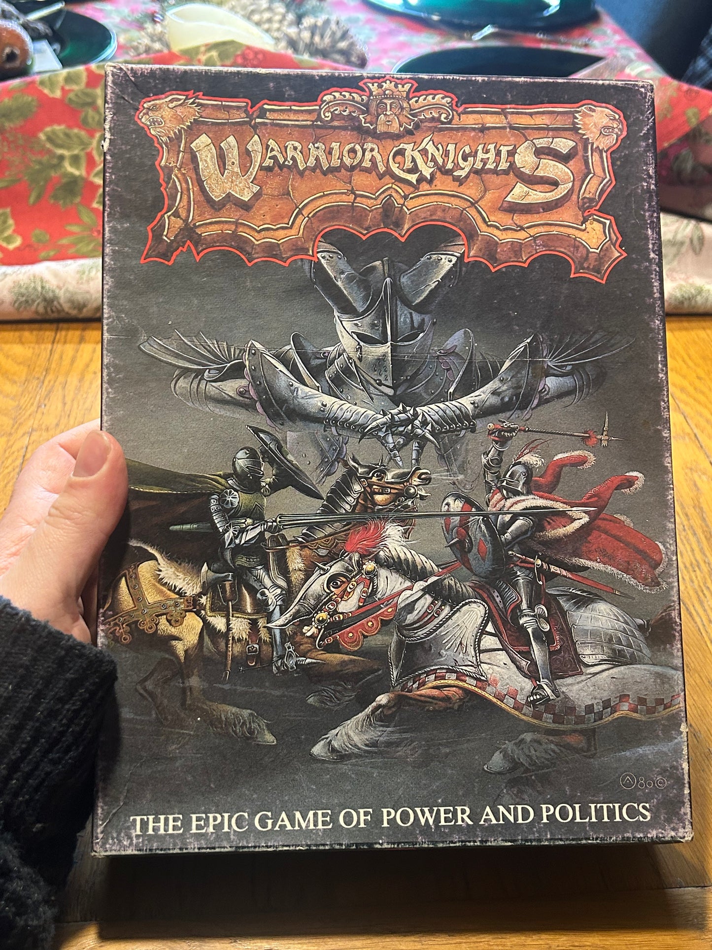 Games Workshop Warrior Knights Medieval Strategy Board Game (missing rules)