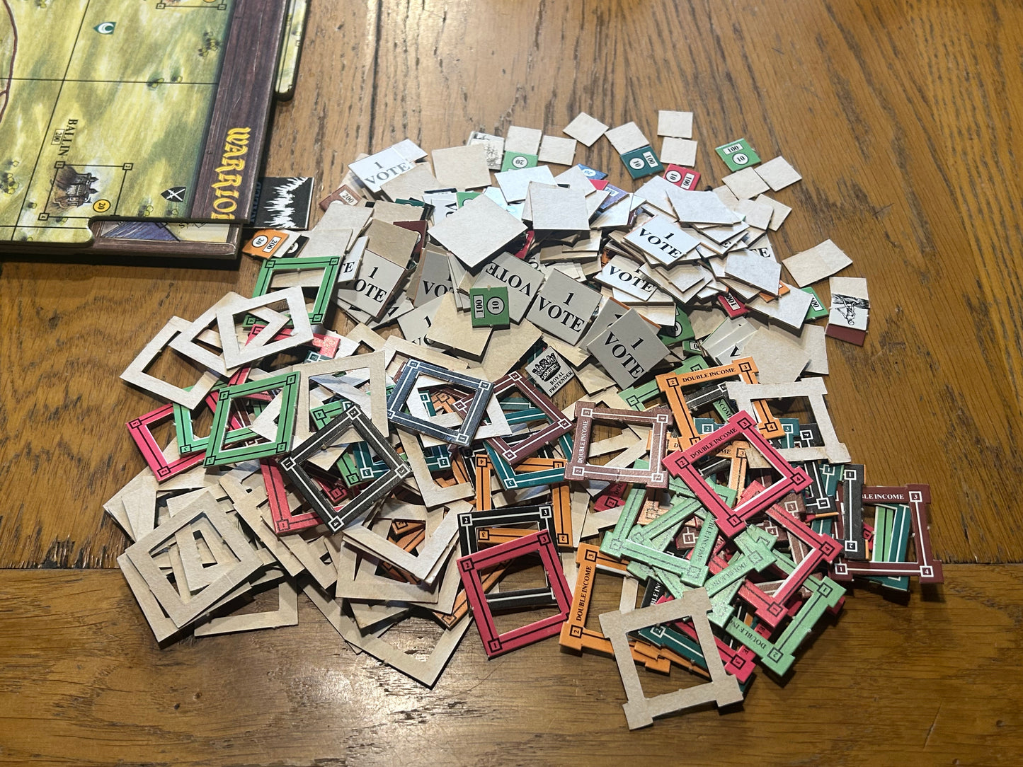 Games Workshop Warrior Knights Medieval Strategy Board Game (missing rules)