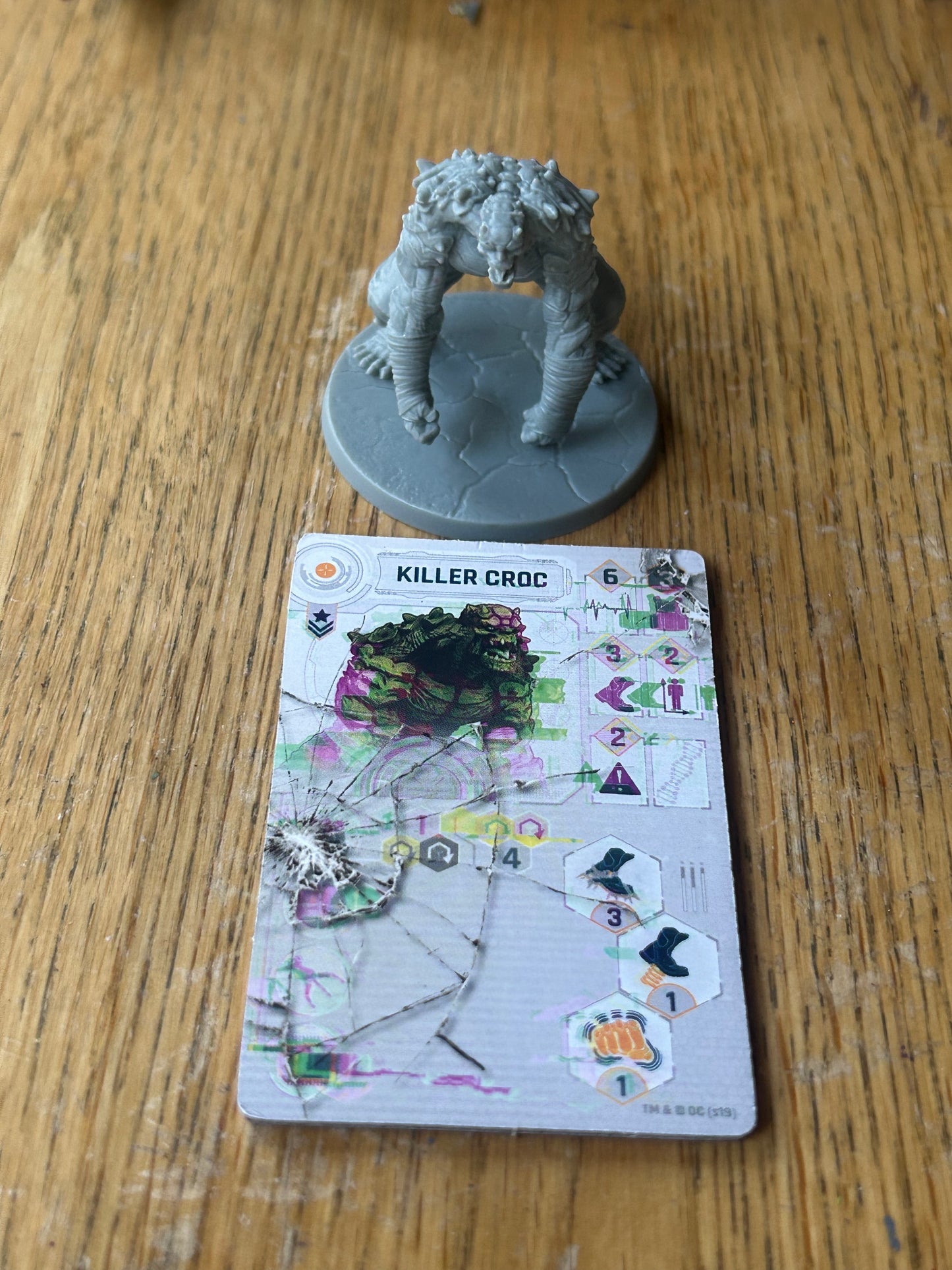 Batman: Gotham City Chronicles Game Killer Croc Figure Kickstarter